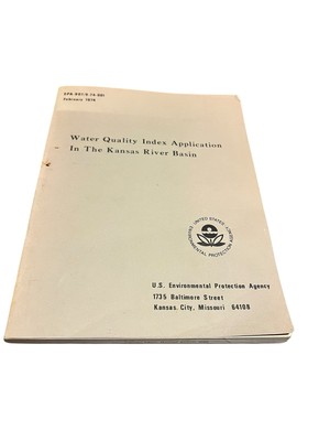 Water Quality Index Application In The Kansas River Basin February 1974