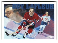 1991-92 Score Canadian English #291 Guy Lafleur