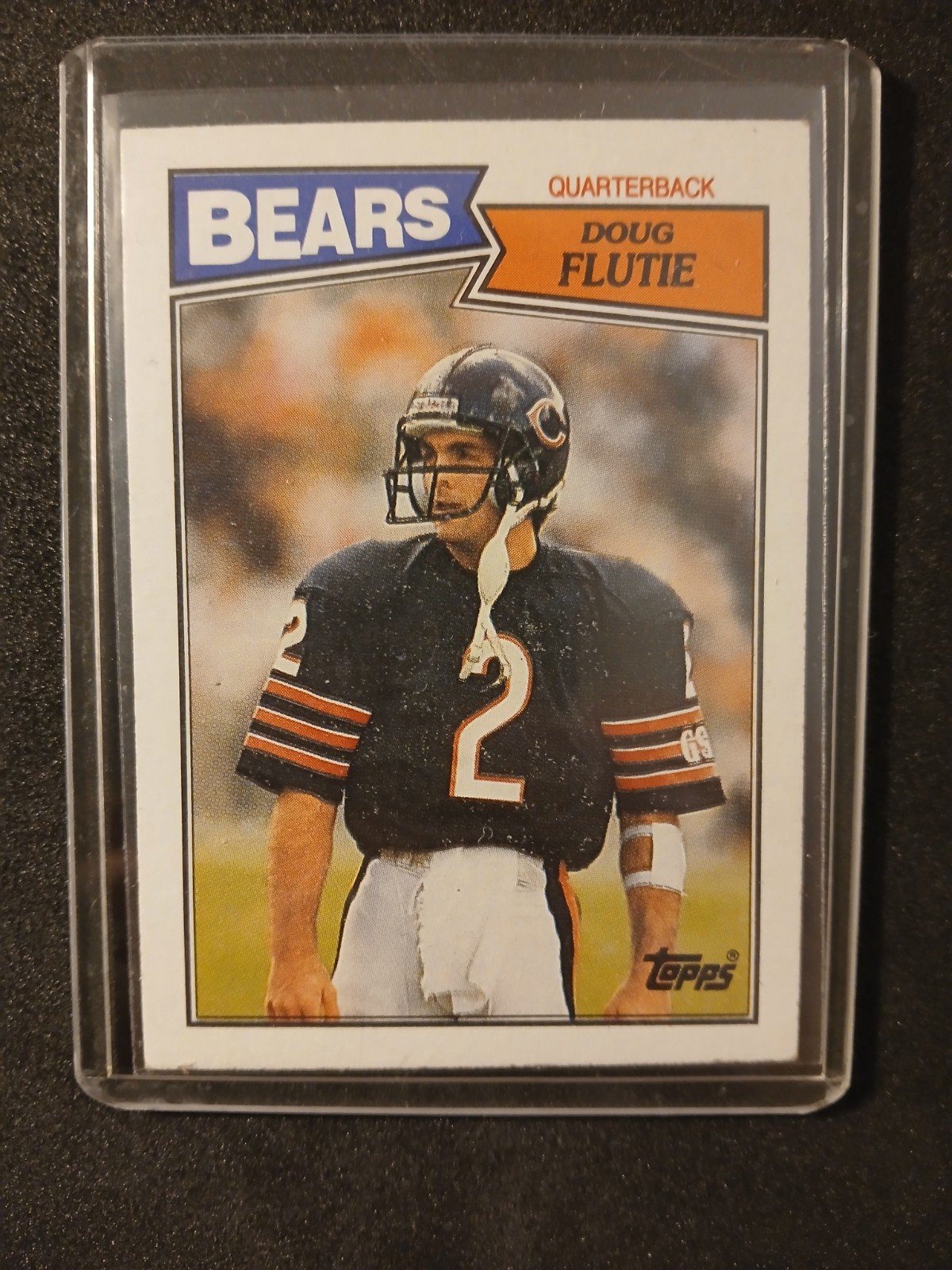 Doug Flutie - 1987 Topps Rookie football card #45 (RC)