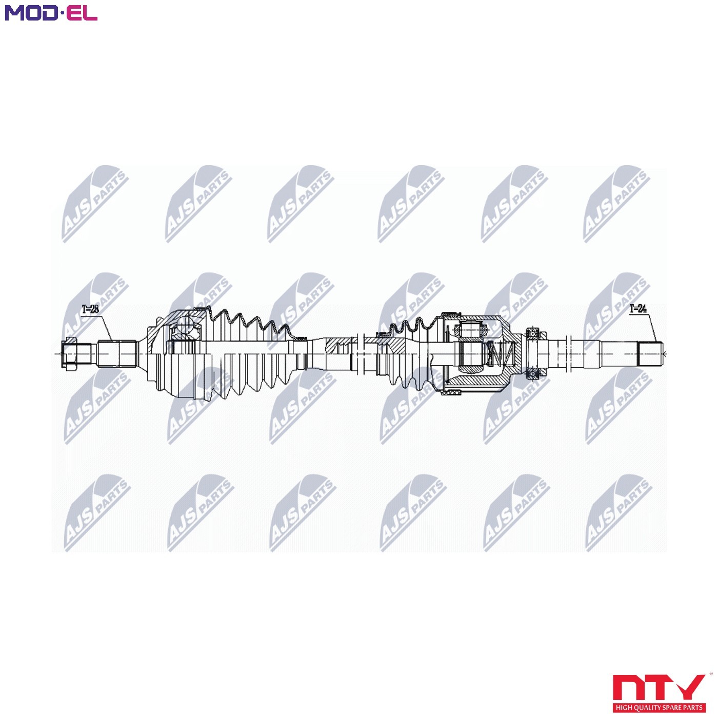 N.T.Y. NPW-PE-097.NTY Drive Shaft for PEUGEOT - Image 7