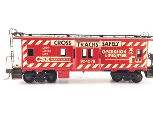 *LEER* ¿Athearn? Tren Caboose 904079 escala HO CSX operación salvavidas ventana bahía | Condition: Used