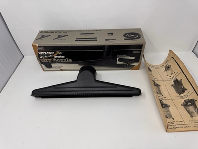 #ad VTG Craftsman Sears Wet Dry Vac Dry Nozzle 2.5” Black Model 9 16925 Box Dmg New $17.99