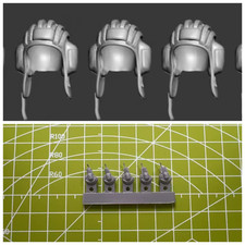 1/35 Scale Soviet Tanker Helmets Set – Unpainted Resin WWII Headgear for Model