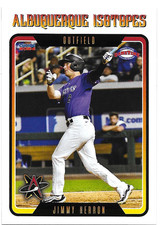 2024 Albuquerque Isotopes | Jimmy Herron | RC Rookie Card Colorado Rockies MiLB