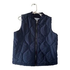 Old Navy quilted utility vest for kids Navy blue. Size XS 5
