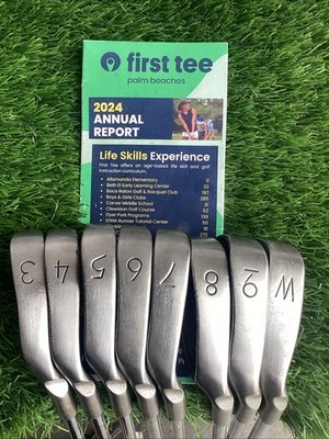 Ping i3 O-Size Black Dot Iron Set 3-PW With JZ Regular Steel Shafts