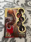 Upper Deck Michael Jordan Retires Serial Numbered 1999 Chicago Bulls NBA Card