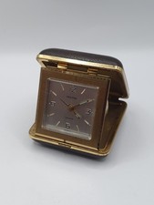 Deluxe 7 Jewels Vintage Reisewecker Sammlerst&uuml;ck Made In Germany