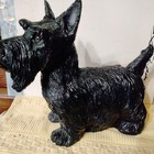 Scotty Dog Scottish Terrier Figure 12.5"  L 10.5" Tall 5" W  Figurine Resin — photo 1