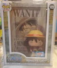 Funko Pop! One Piece Monkey D. Luffy Wanted Poster NYCC Shared with Protector