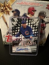 2020 Topps Chrome Freshman Flash Nico Hoerner Autograph RC /99 Chicago Cubs