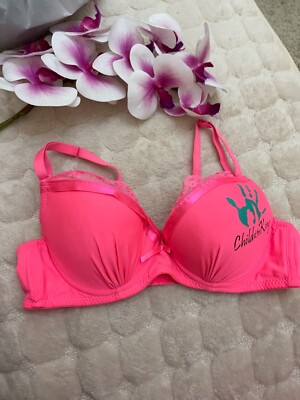 Ancona pink padded underwired  Bra size  it4b us36b eu80b  