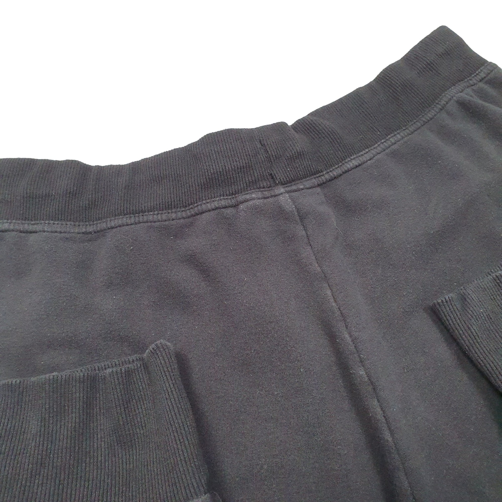 FILA Jogger Trousers Cotton Black Mens W32 L27 image 4
