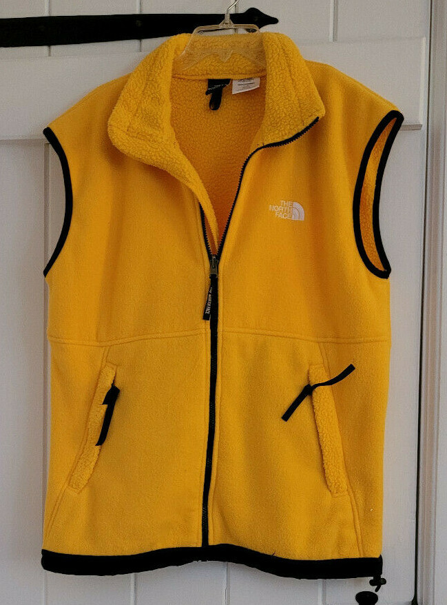 The North Face Fleece Yellow Vest Men's 