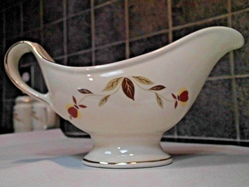 HALL AUTUMN LEAF ~ NALCC ~ 1999 GRAVY BOAT - Picture 5 of 11