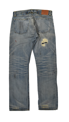 RRL LIMITED WAIST OVERALL BACK JEANS