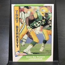 1991 Pacific. Tony Bennett . Green Bay Packers #149