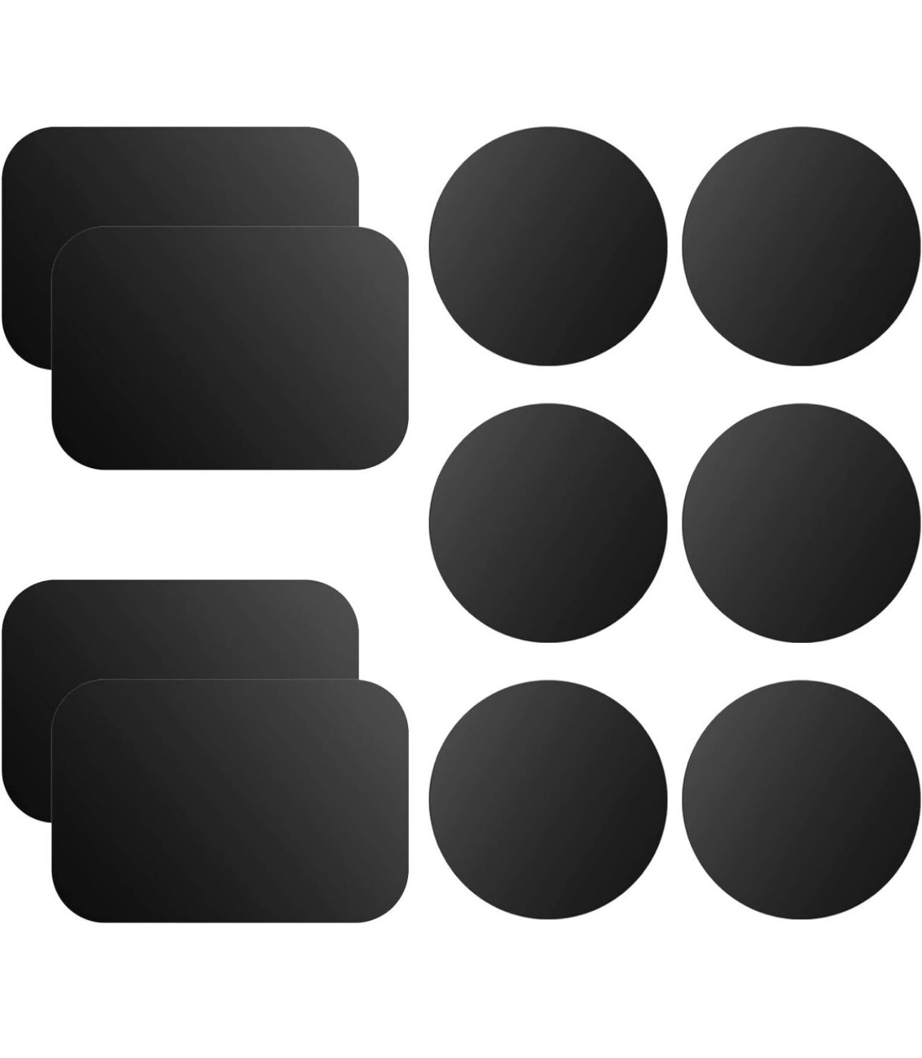 3,880-pc Metal Plate Adhesive Sticker Replacement for Magnetic Car Phone Holder-image