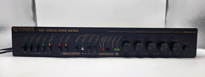 Fosgate 360° SPACE MATRIX Surround Processor Model DSM-3610 Untested As Is