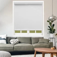 CUSTOM Waterproof Blind Cordless Window Blinds Blackout Roller Shades Curtains