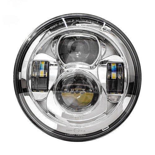 7-Inch LED Headlight For Electra Glide Standard FLHT /Classic FLHTC 1995-2009 - Picture 2 of 7
