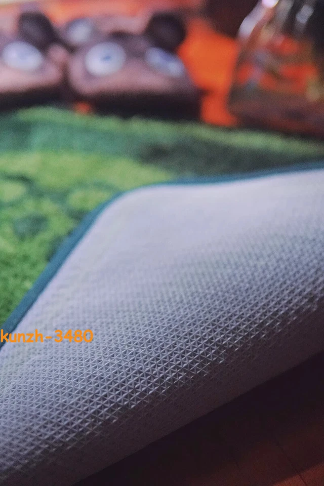 Alfombra de café Animal Crossing Brewster juego acolchado alfombra suave 80*60 cm verde Foto 4 de 4