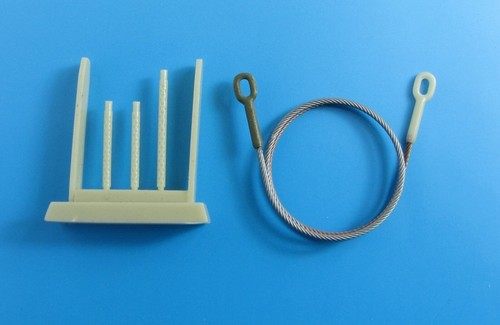Eureka XXL 1/35 US M4 Sherman Towing Cable Set + 3 Resin 0.30cal MG Gun