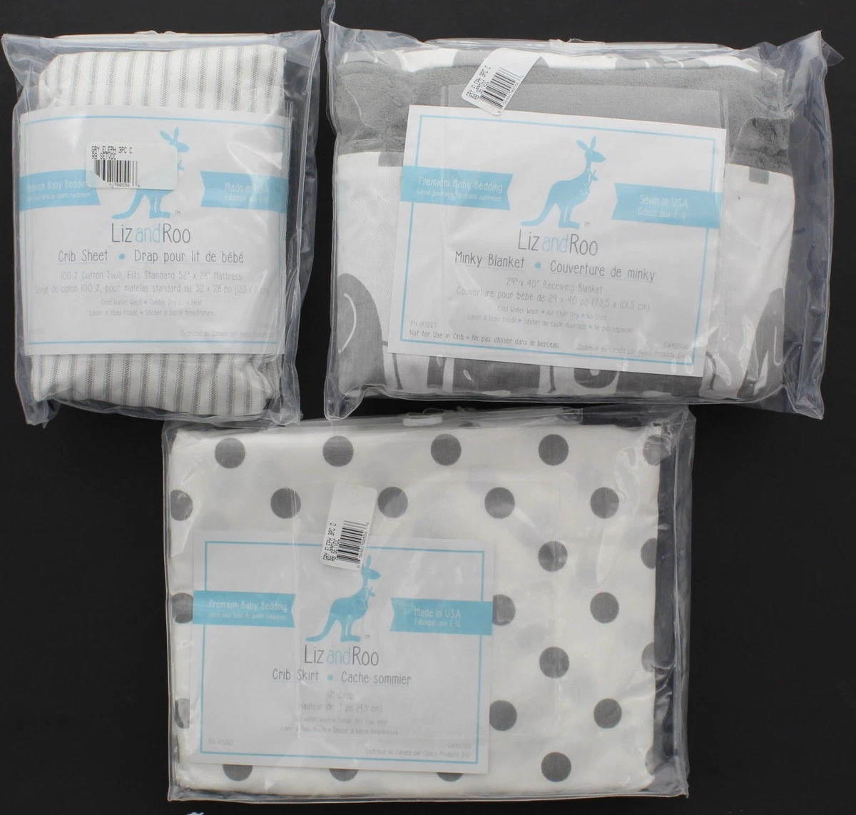 Liz and roo crib clearance skirt