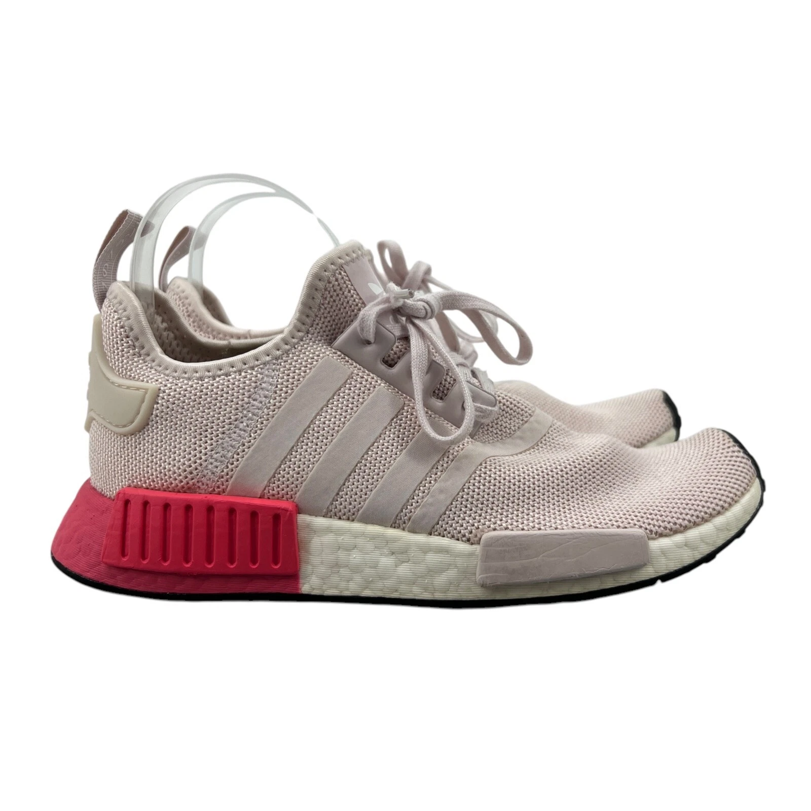 Scarpe Adidas Youth 6.5 NMD R1 Orchid Tint Runner sneaker a rete traspirante EG3219