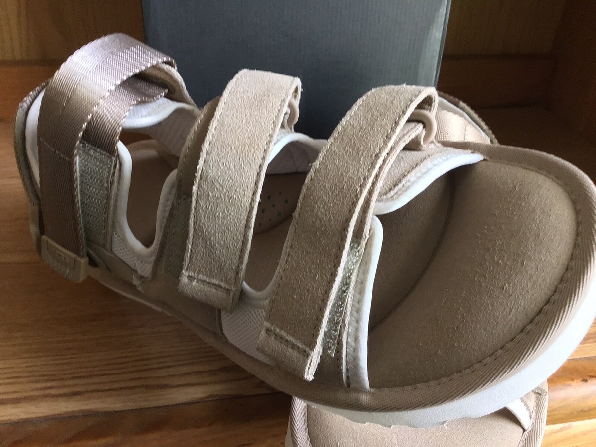 UGG Goldencoast Multistrap Sandal Beige Men Size 13 EU 46