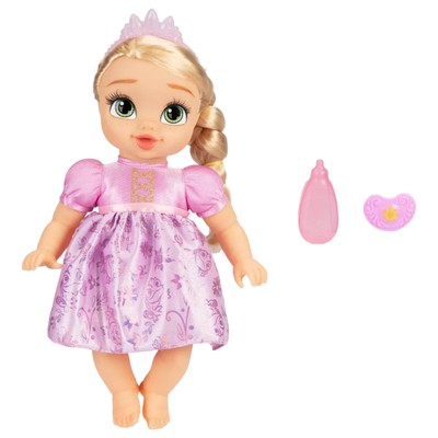 Disney Princess Deluxe 12 inch Rapunzel Baby Doll with Tiara
