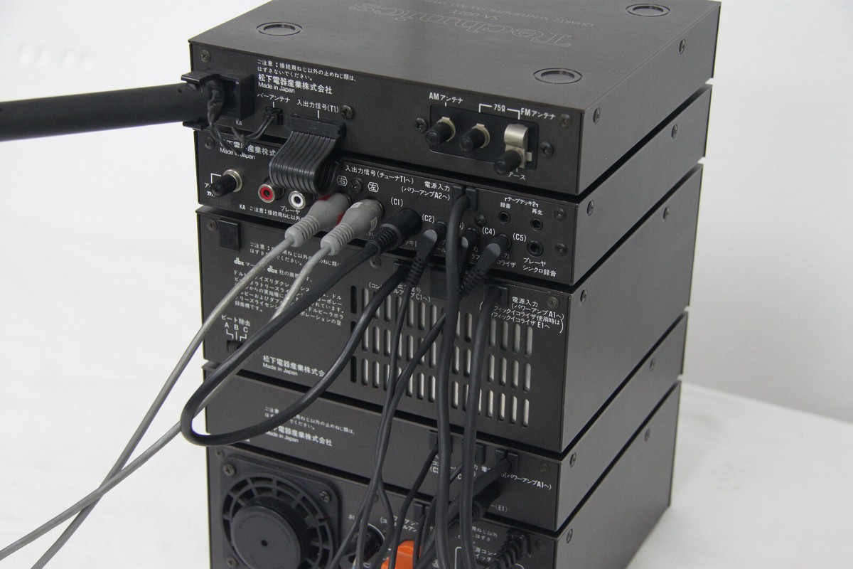 Technics SA-007 System Kit SA-007D SA-007P Amplifier SA-007C Technics SA-007 System Kit SA-007D SA-007P Amplifier SA-007C