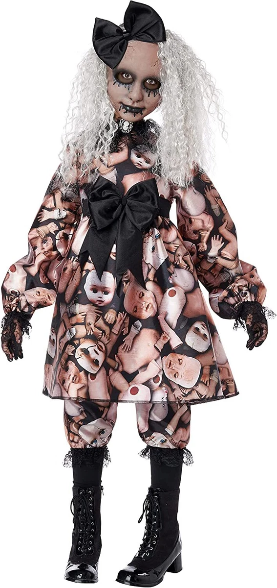 Scary baby doll halloween costume 2025