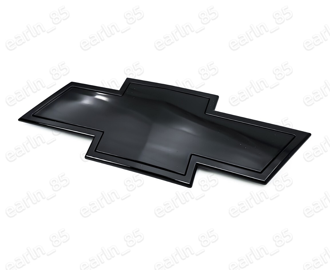 Front Bowtie Emblem Gold Black 2007-13 Silverado 1500 & 2007-2010 - Foto 5