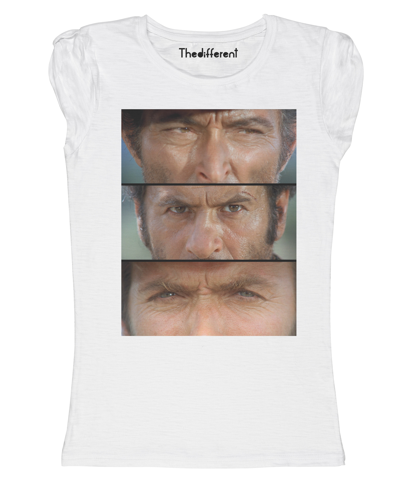 New T-Shirt Donna Fiammata Buono Brutto Cattivo Idea Regalo