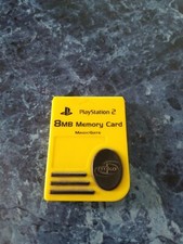 8MB Memory Card Sony Playstation 2 PS2 Magic Gate