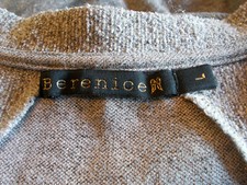 Pull Femme BERENICE En Lin 100% Kaki - Taille M, Occasion Très Bon état, Matière Légère