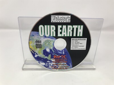 Our Earth (Webster's Millenium) - PC Game - Disc Only - MINT - Windows