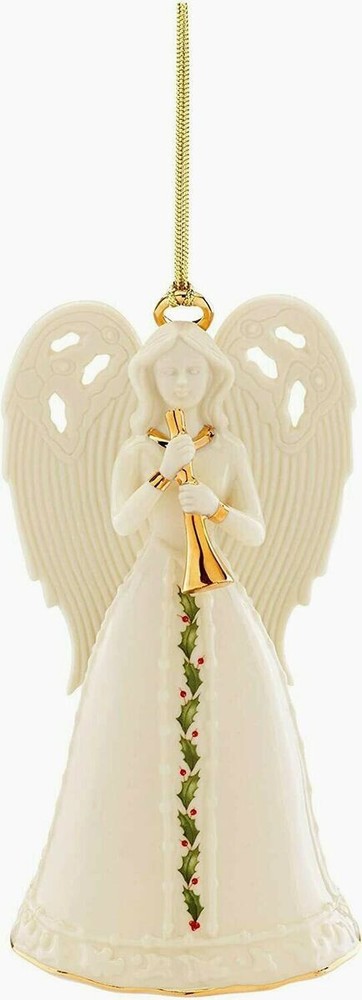 Lenox  2020 Angel Bell With Horn Holiday Angel Bell NEW