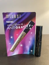Milani Highly Rated Anti Gravity Mascara .17 fl oz 5 ml travel size NEW