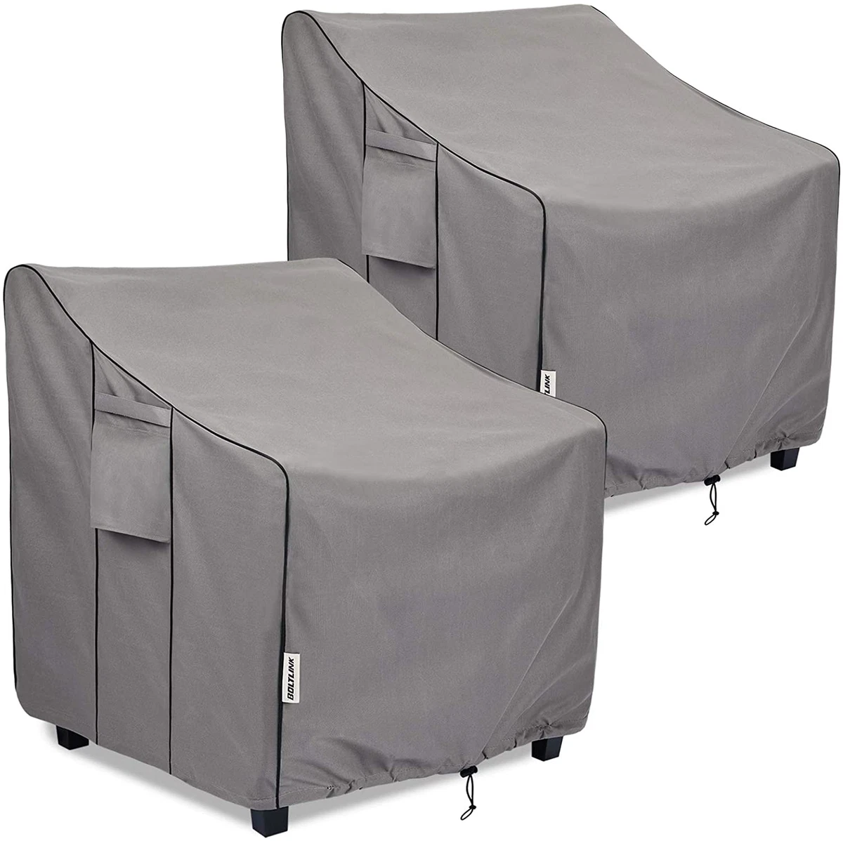 BOLTLINK Patio Chair Covers Waterproof Heavy Duty Outdoor