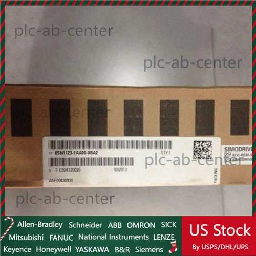 1PC NEW IN BOX FOR SIEMENS Servo Drive 6SN1123-1AA00-0BA2 FAST SHIP - Picture 1 of 1