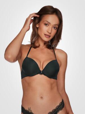 Esotiq Push-up Bra Thais Dark Green Push Up Women Molded Polyamide Normal Strap