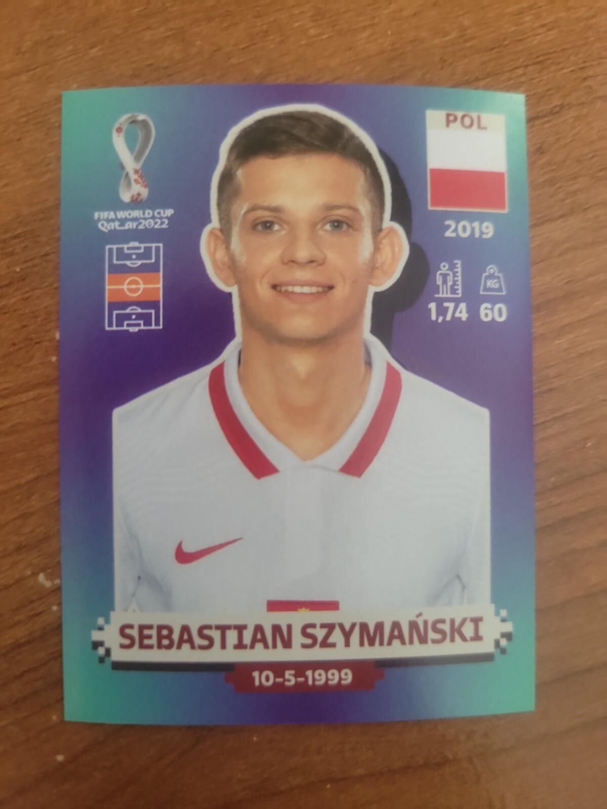 2022 FIFA World Cup Stickers Mexican Edition No Borders Sebastian Szymanski