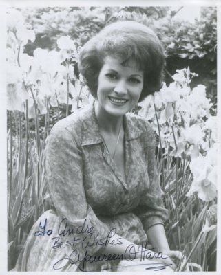 Maureen O'HARA Original Photograph Autographed 26*20