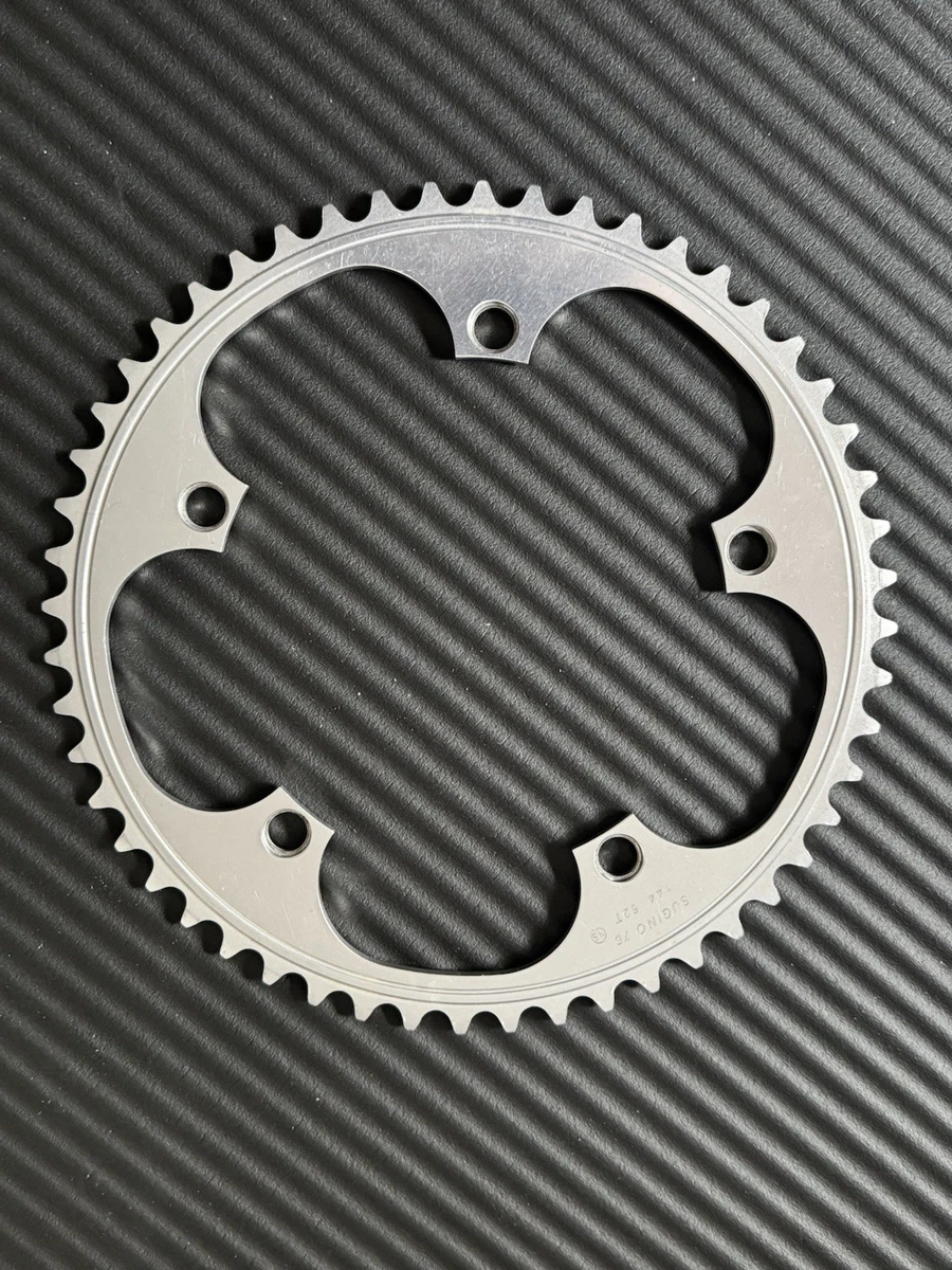 SUGINO SG75 165mm ポリッシュDURA-ACEチェーンリング付 SUGINO SG75