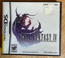 Final Fantasy IV (Nintendo DS) Authentic - Tested & Working RARE promo copy