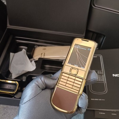 GENUINE NOKIA 8800 GOLD ARTE BROWN 1GB 8800a RM-451 UNLOCKED GSM