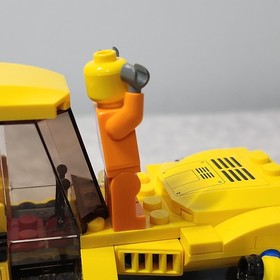 Lego City 60074 Bulldozer: Incomplete Two Minifigs, See Pictures 📸 