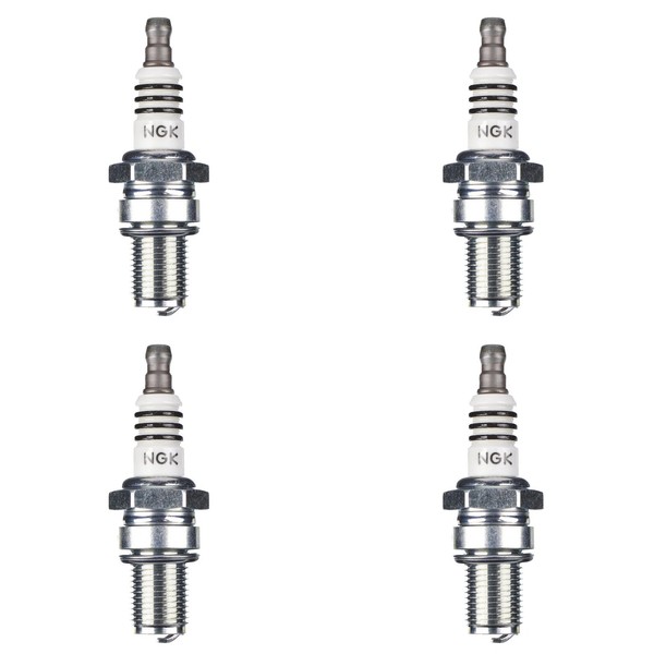 Ngk ZüNdkerze BR9ECMIX Iridium 2707 4Er Set (FüR: Suzuki Rgv 250 VJ22B 91-96 )-image